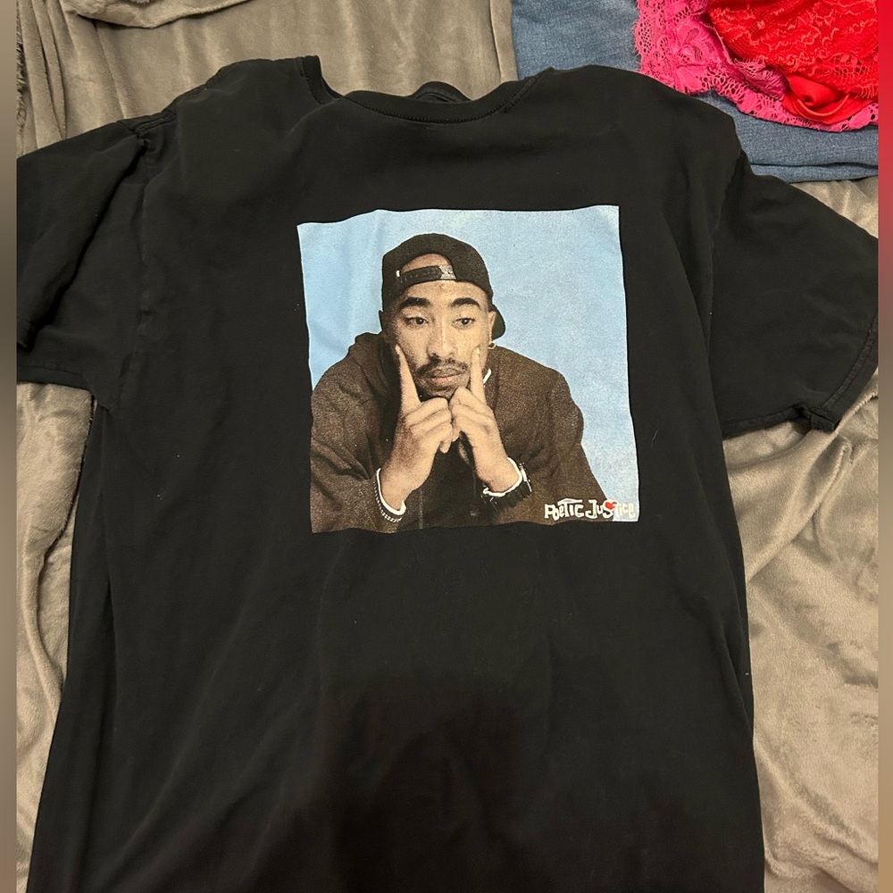 poetic justice tupac t shirt